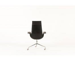 Fauteuil de bureau Preben Fabricius et Jorge Kastholm modèle 6725 édition Kill International 1960