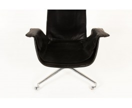 Preben Fabricius and Jorge Kastholm office armchair model 6725 edition Kill International 1960