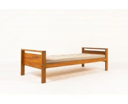 Pierre Chapo daybed model L06A in elm 1960