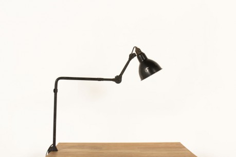 Lampe d'architecte Bernard Albin Gras modèle 413 à pince 1930