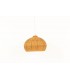 Pendant light in rattan 1950