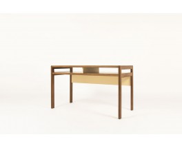 Andre Sornay desk beech and laminate top from origin 1960