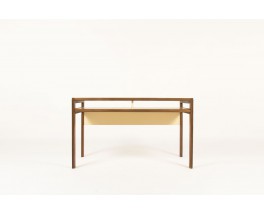 Andre Sornay desk beech and laminate top from origin 1960