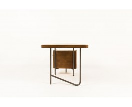 Georges Frydman desk in steel and ash 1960