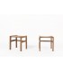 Andre Sornay stools in tinted beech 1960 set of 2