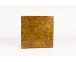 Andre Sornay square coffee table in oak 1930