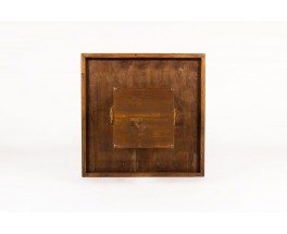 Andre Sornay square coffee table in oak 1930