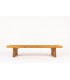 Bench with slat in tinted pine 1950