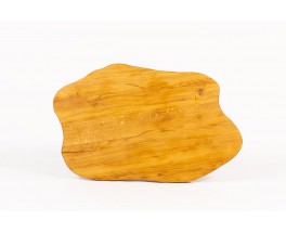 Coffee table freeform in oak 1950