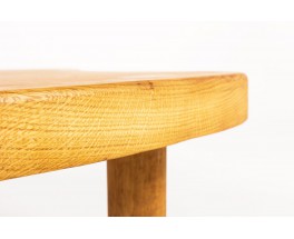 Coffee table freeform in oak 1950