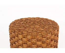 Stools in braided rope 1950 set of 2