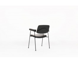 Fauteuil Pierre Paulin modèle CM197 édition Thonet 1950