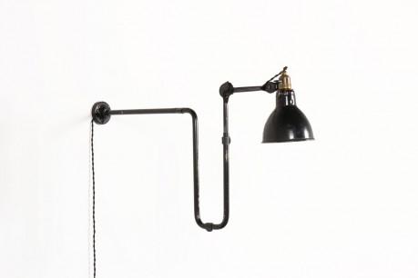 Bernard Albin Gras wall lamp model 311 edition Ravel Clamart 1930