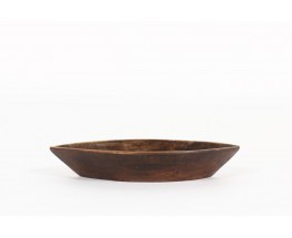 Trinket bowl in teak free form 1950