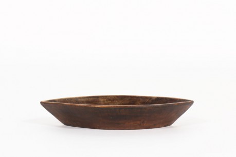 Trinket bowl in teak free form 1950