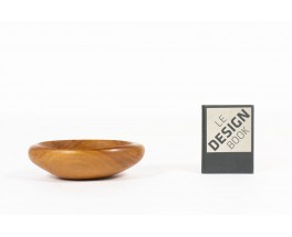 Trinket bowl in teak brutalist design 1950