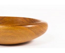 Trinket bowl in teak brutalist design 1950