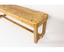 Console table large model in pine 1950