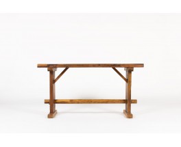 Console table in teak 1950