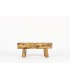 Bench in oak small model brutalist design 1950