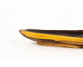 Trinket bowl in Macassar ebony 1950