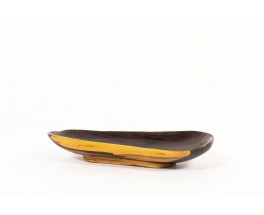 Trinket bowl in Macassar ebony 1950