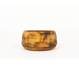 Trinket bowl fruit basket in solid pine 1950