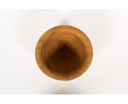 Round trinket bowl small model in elm 1950