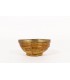Fruit basket in rattan and brass 1950