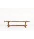 Banc en peroba design bresilien 1950