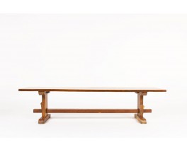 Banc en peroba design bresilien 1950