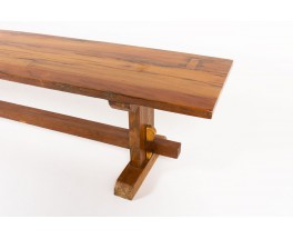 Bench in peroba Brazilian design 1950