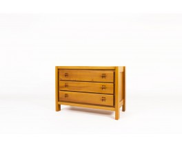 Chest of drawers in elm edition Maison Regain 1980