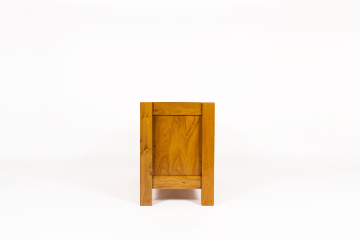 Chest of drawers in elm edition Maison Regain 1980