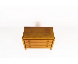 Chest of drawers in elm edition Maison Regain 1980