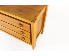 Chest of drawers in elm edition Maison Regain 1980