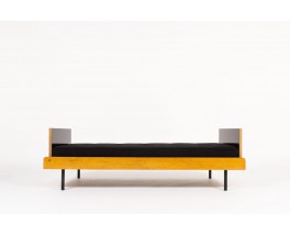 Roger Fatus daybed oak laminate and metal 1950