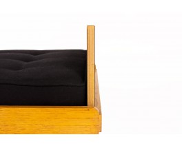 Roger Fatus daybed oak laminate and metal 1950