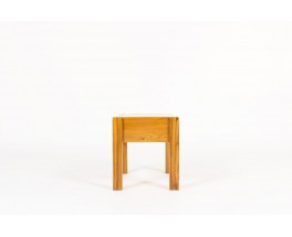 Bedside table in elm edition Maison Regain 1980