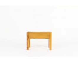 Bedside table in elm edition Maison Regain 1980