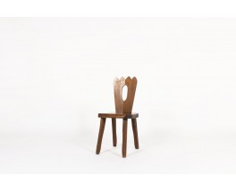 Olavi Hanninen chairs in elm edition Mikko Nupponen 1960 set of 6