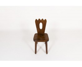 Olavi Hanninen chairs in elm edition Mikko Nupponen 1960 set of 6