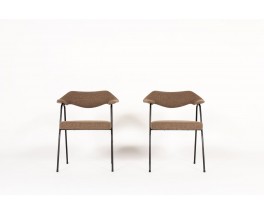 Robin Day armchairs model 675 edition Airborne 1950 set of 2