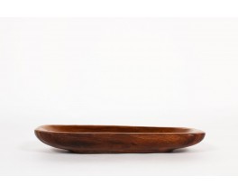 Plate large model in mahogany 1950
