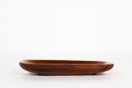 Plate large model in mahogany 1950