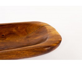 Plate large model in mahogany 1950