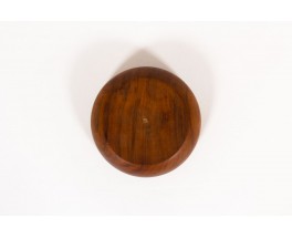 Trinket bowl small model in walnut 1950