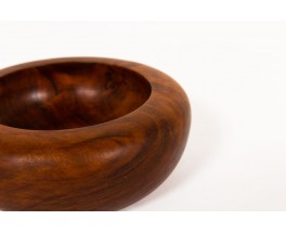 Trinket bowl small model in walnut 1950