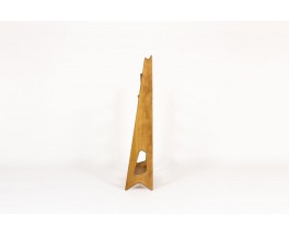 Pierre Cruege shelving unit in oak 1950