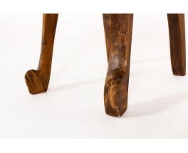 Olavi Hanninen chairs in elm edition Mikko Nupponen 1960 set of 4